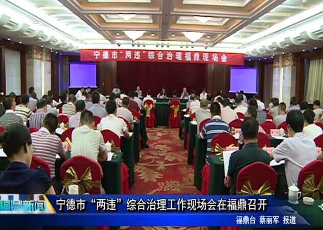 宁德市“两违”综合治理工作现场会在福鼎召开