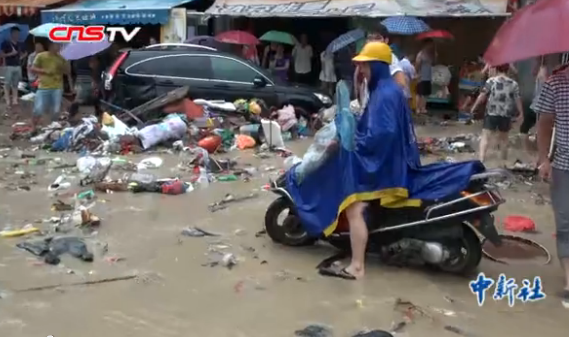 福建福鼎洪灾见闻：民众忙自救 又是一个不眠夜